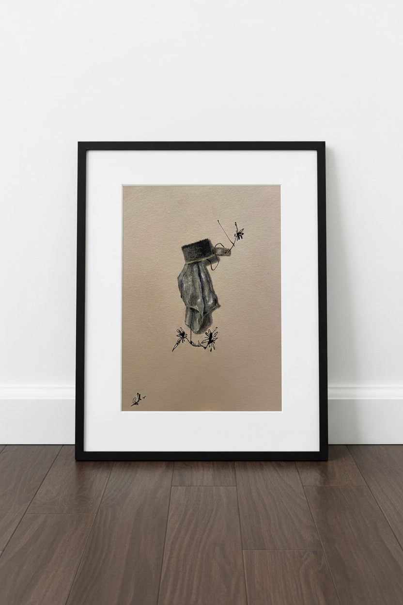 The chapter of hope - framed print mockup