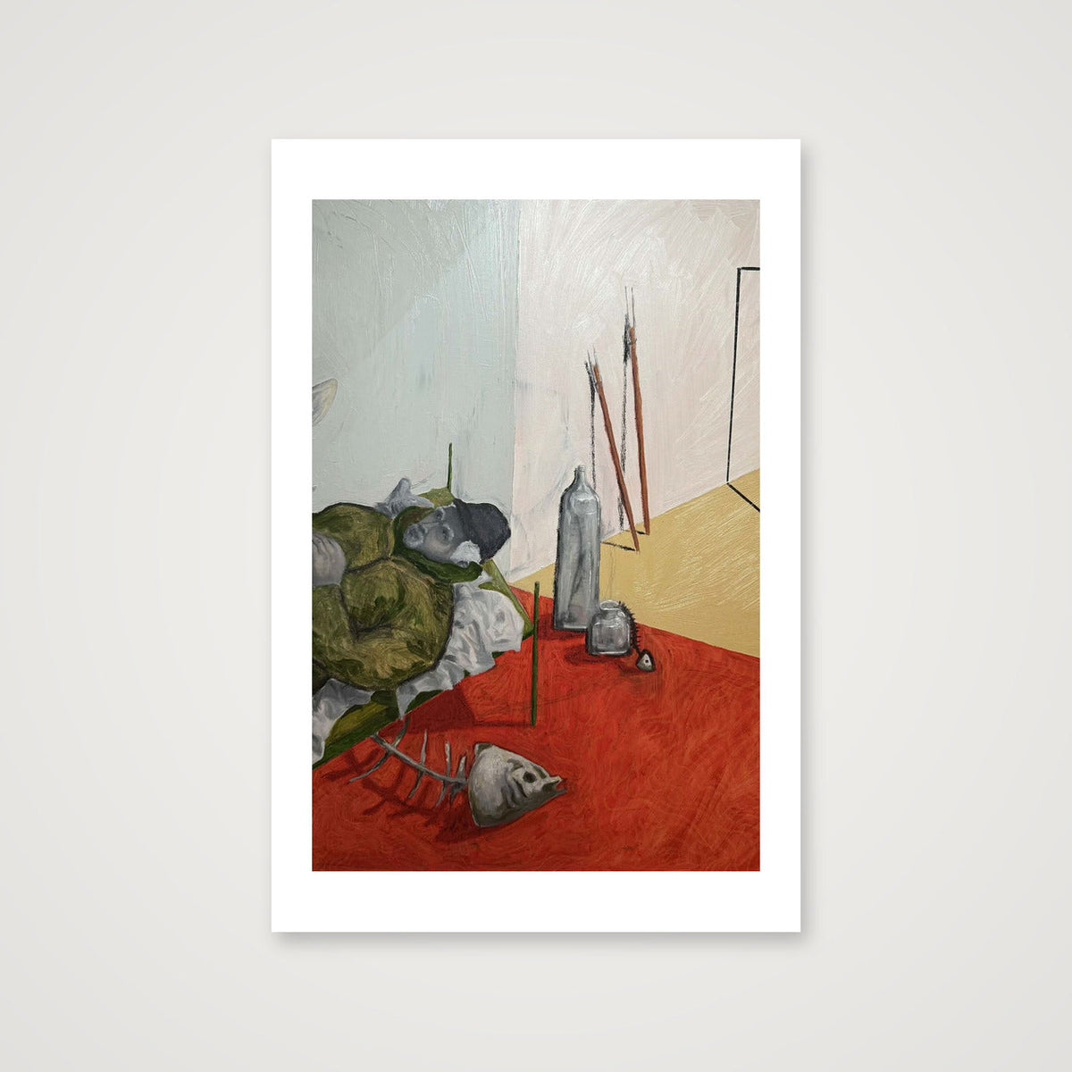 The old man — 30×45cm, 12×18" Print only