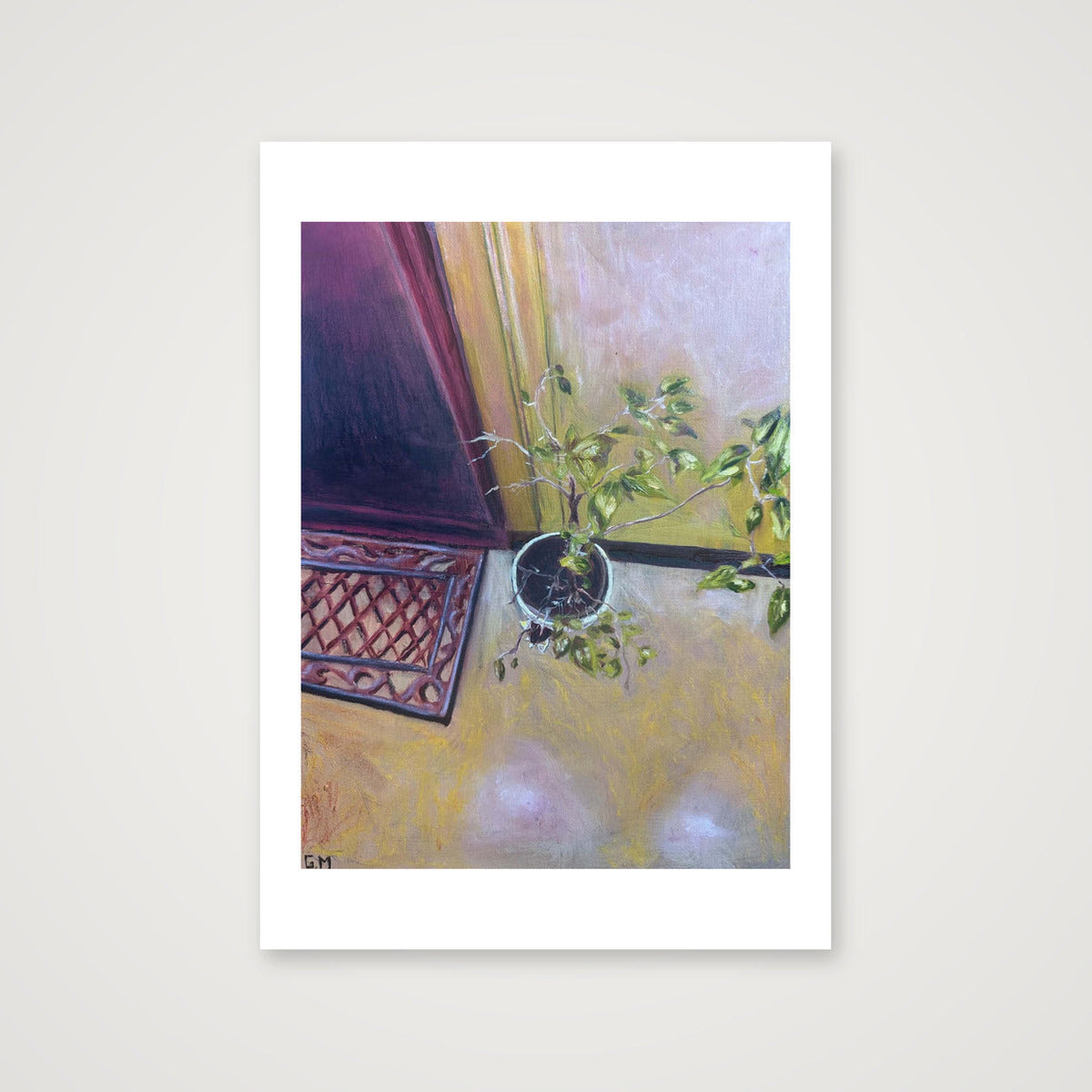 The corridor — A4 (21×30cm, 8×12") Print only