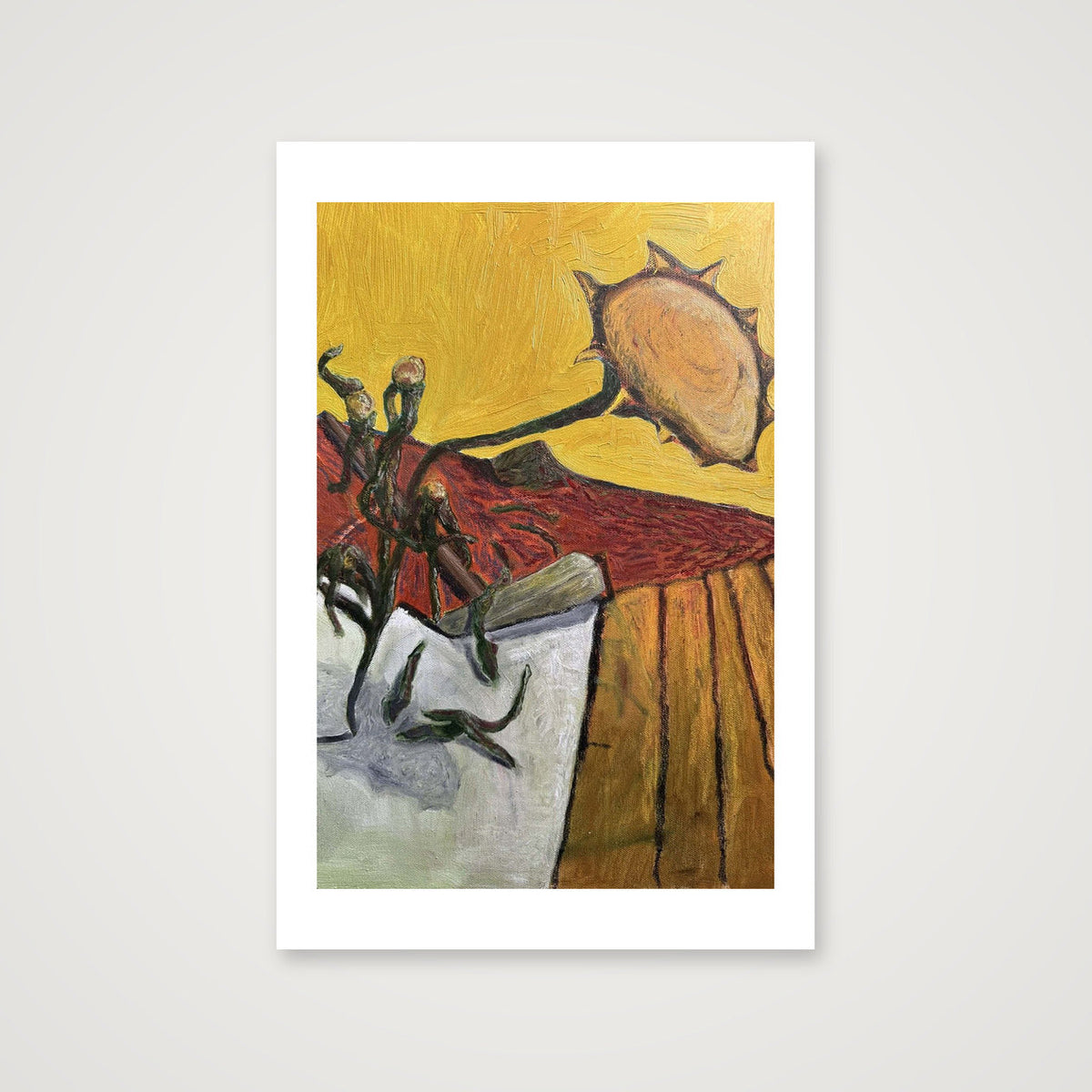 Field and flower — 40×60cm, 16×24" Print only