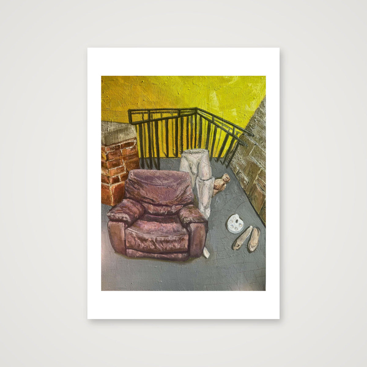 Somewhere in Battersea — A4 (21×30cm, 8×12") Print only