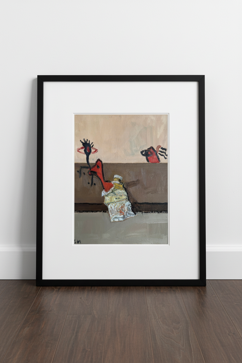Reflection - framed print mockup